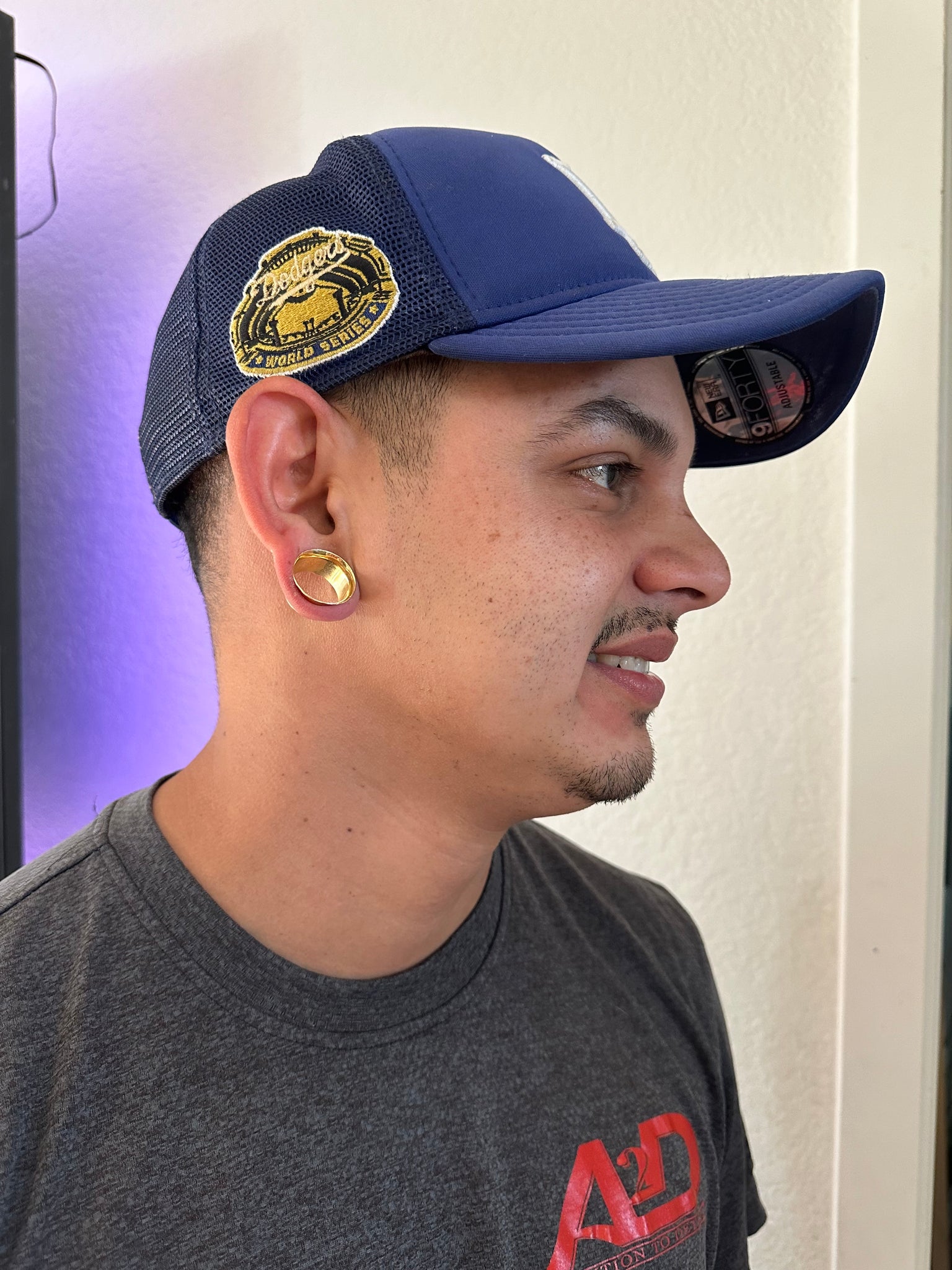 14k Gold Plugs