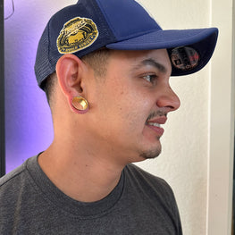 14k Gold Plugs