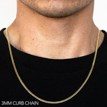 3MM CURB LINK CUBAN CHAIN