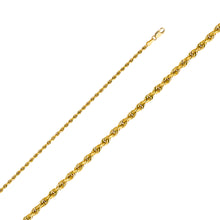 2.5MM DIAMOND CUT ROPE CHAIN