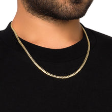 4MM CURB LINK DIAMOND CUT