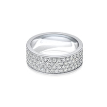 4-Row Diamond Band