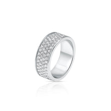 4-Row Diamond Band
