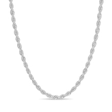7MM DIAMOND CUT ROPE CHAIN