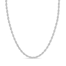 6MM DIAMOND CUT ROPE CHAIN