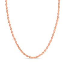 6MM DIAMOND CUT ROPE CHAIN