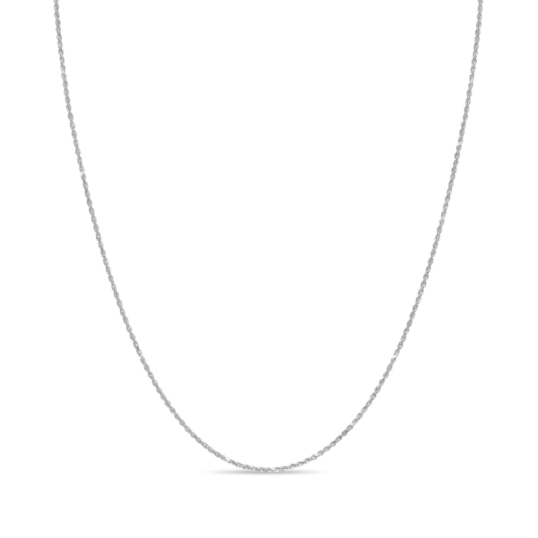 2MM DIAMOND CUT ROPE CHAIN