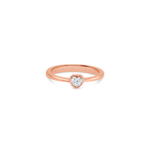 Diamond Shaped Heart Ring
